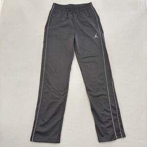 Nike Jordan Boys Athletic Sweatpants Gray XL Jumpman Logo Sportwear Side Stripe